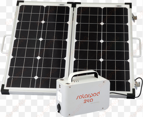 solarpod™ 240 60w rigid solar panel - draagbare zonnepanelen voor camper