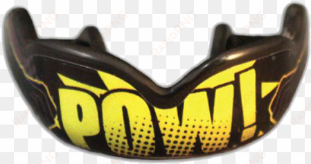 sold out pow hi mouth guard - paradenti disegnato hight impact powl