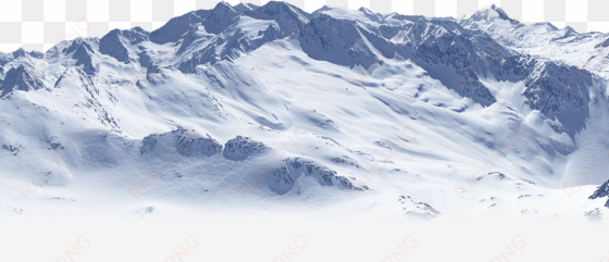 sölden - snowy mountains panoramic view - landscape wall art