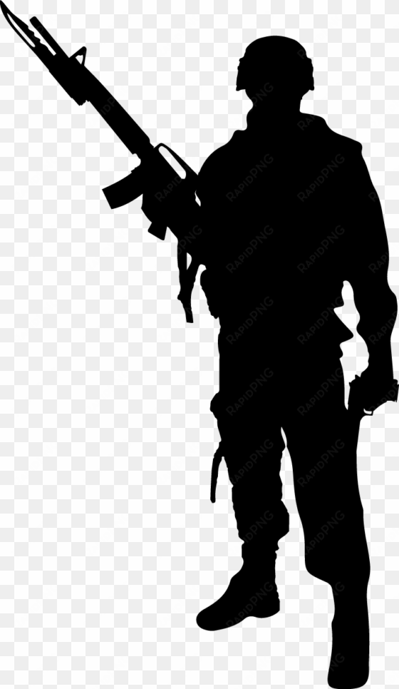 soldier silhouette png