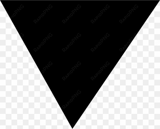 solid equilateral triangle - drop down list png icon