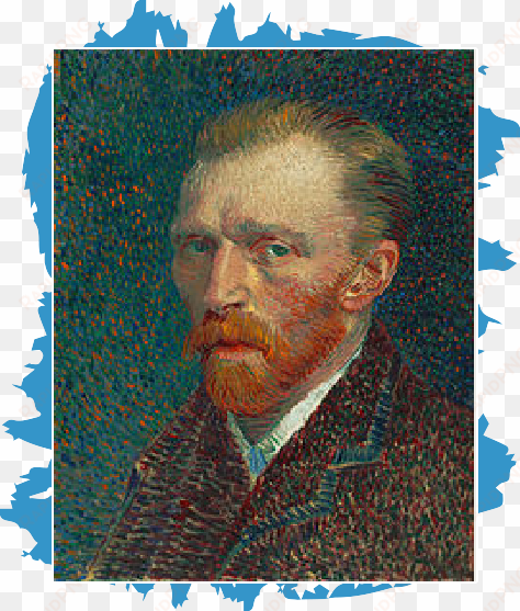 Some Famous Impressionists - Portrait Vincent Van Gogh transparent png image