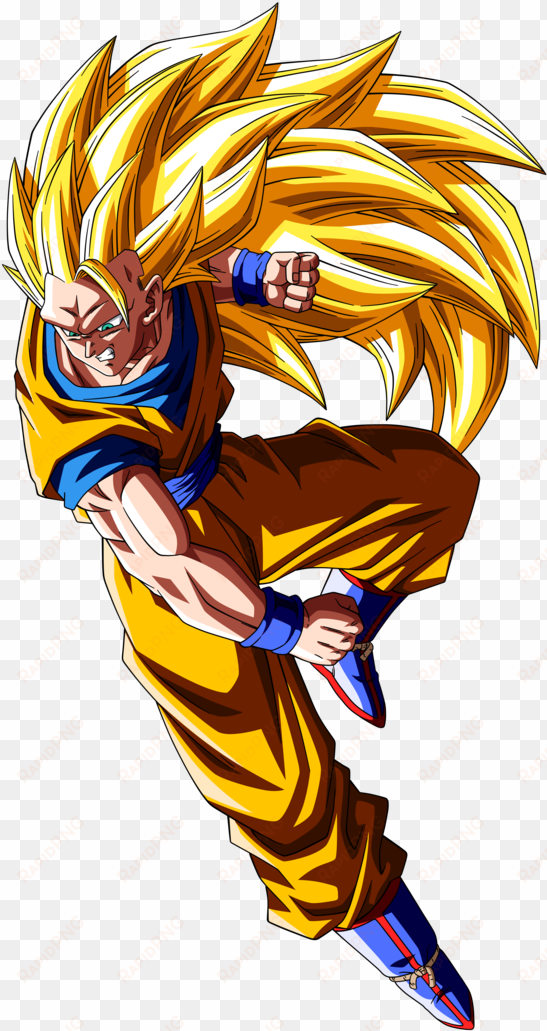 Son Goku Ssj3 Vs Majin Buu V - Ssj3 Dragon Ball Z Super Saiyan Trunks transparent png image