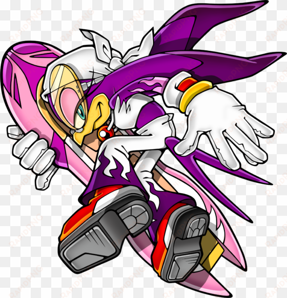 sonic art assets dvd - wave the swallow png