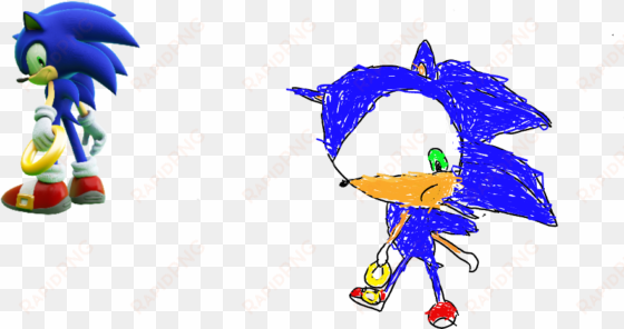 sonic drawing im really bad by solarisphase2 on deviantart - bad sonic drawing