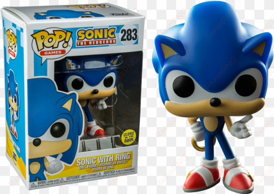 sonic funko pop sonic with ring - sonic glow in the dark pop