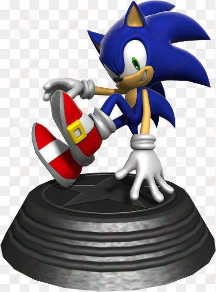 sonic generations sonic statue - sonic statue