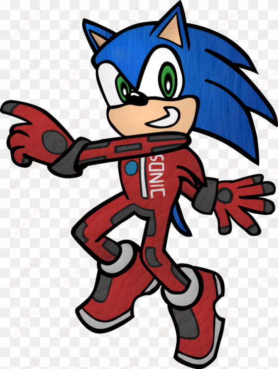 sonic in his racing suit from sonic adventure 2, as - sonic adventure 2 racing suit hd