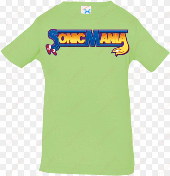 sonic mania infant premium t-shirt - t-shirt