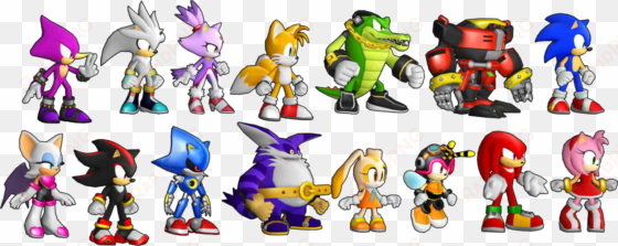 sonic runners assets uncovered, reveals new characters - sonic the hedgehog sonic characters