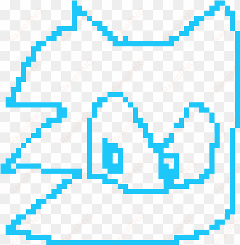 sonic team logo - pixel art