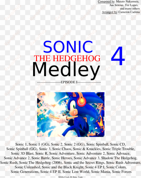 sonic the hedgehog melody 3 - poster