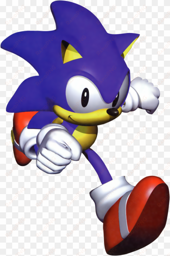 sonicr sonic running - sonic r sonic the hedgehog