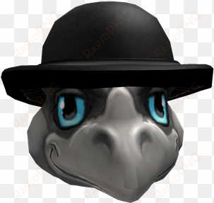 sophisticated ostrich - fedora