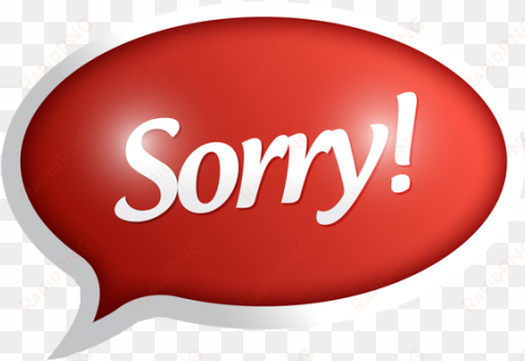sorry-500×350 - we are sorry png
