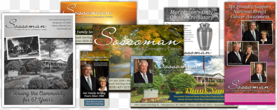 Sossoman Funeral Home Advertising - Advertising transparent png image
