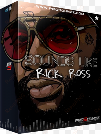 sounds like rick ross coverart - rick ross en dessin