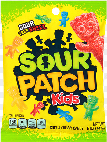 sour patch kids soft & chewy candy - sour patch kids candy- 4 oz
