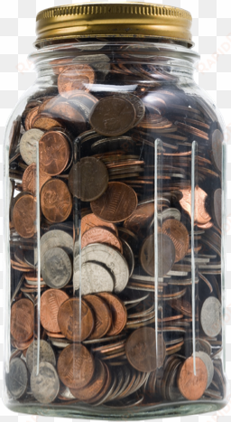 source - - penny jar clip art