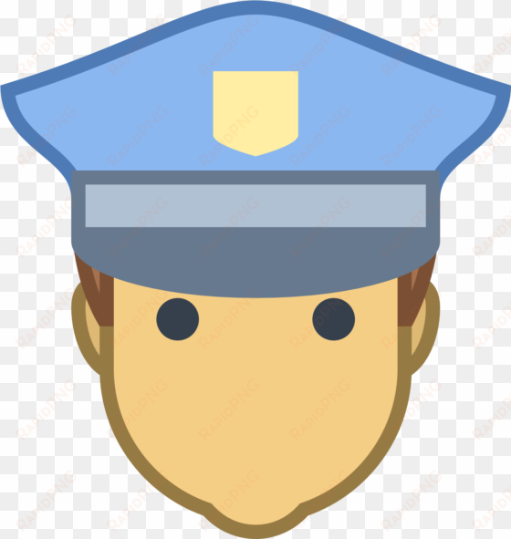 source - - police hat vector png