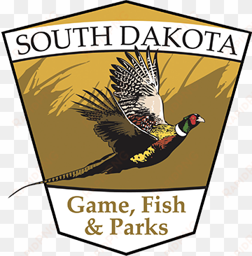 south dakota game, fish, parks logo - south dakota game fish and parks