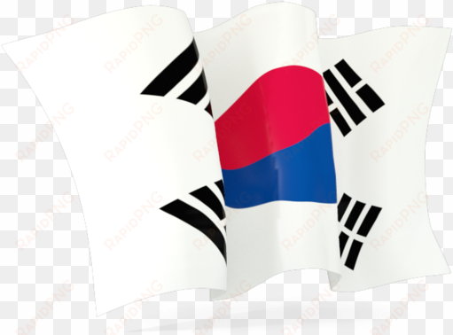 south korea moving flag