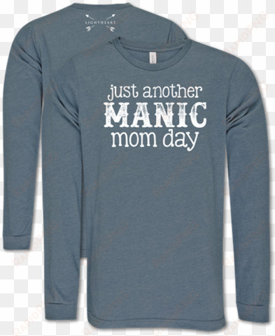 southern couture lightheart manic mom long sleeve t-shirt - long-sleeved t-shirt