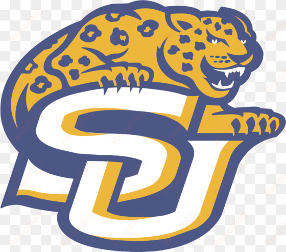 southern jaguars logo png transparent - southern university football logo