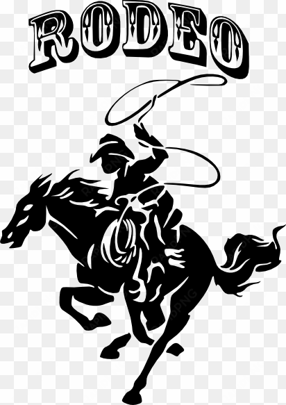 southwestern category mcartwork decals cowboy rider - rodeo silhouette