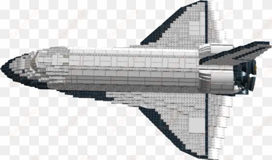 Space Shuttle, Background Bright - Space Shuttle Lego Custom transparent png image