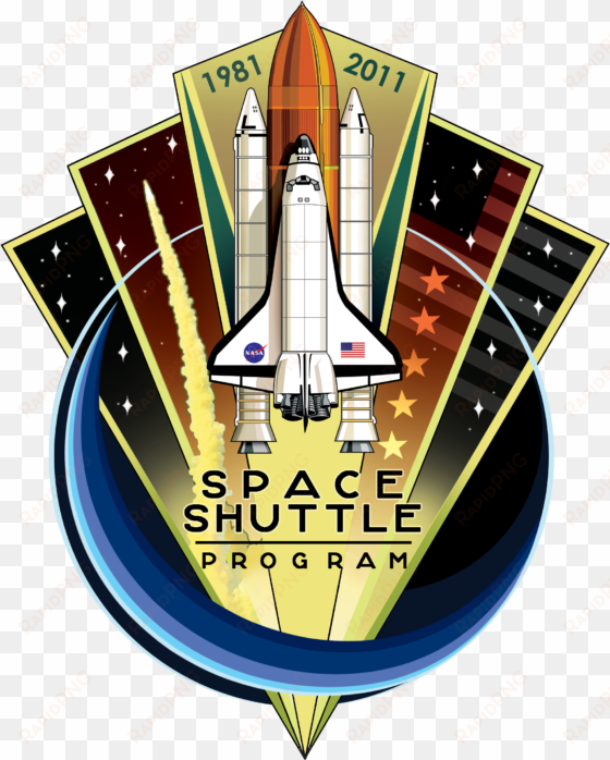 space shuttle program commemorative patch - space shuttle program