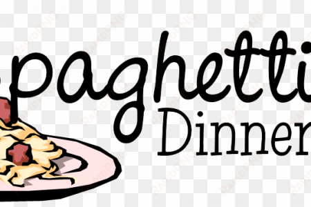 spaghetti clipart team dinner - spaghetti dinner fundraiser banner