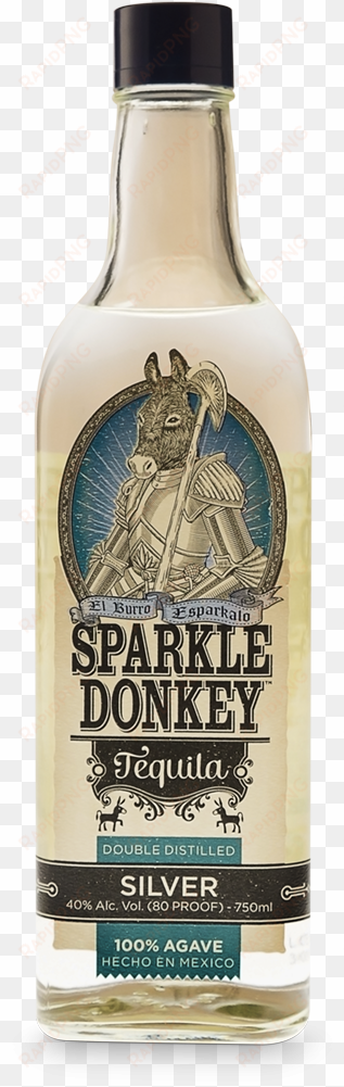 sparkle donkey reposado tequila - sparkle donkey