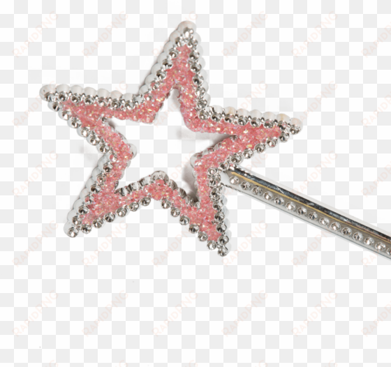 sparkly pink star wand for ballerinas and fairies little - digital pride