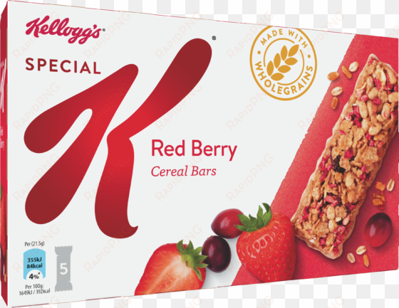 special k red berry bar - special k red berry cereal bar