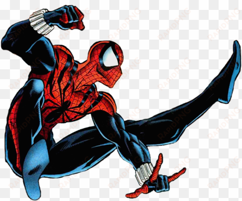 spectacular spider man “menace to society” - ben reilly spiderman suit