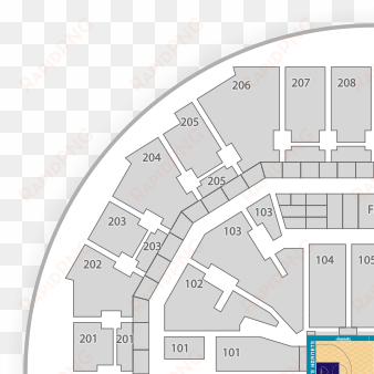 spectrum center seating chart