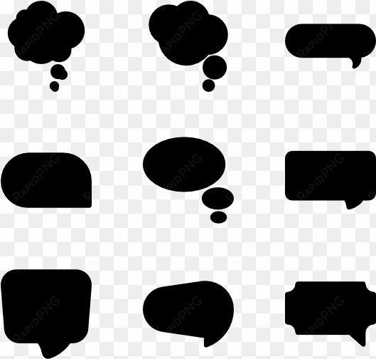 speech bubbles - speech