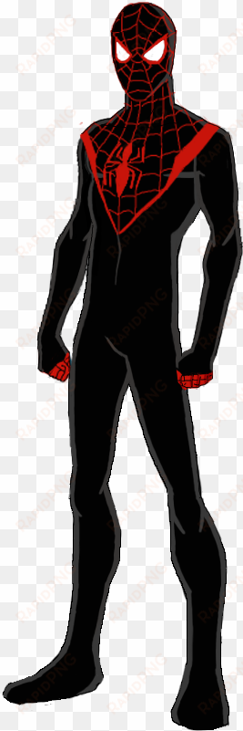 spider-man by jsenior - miles morales transparent