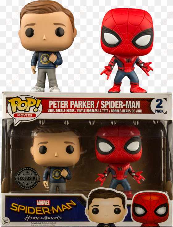 spider-man - - funko spider-man: homecoming - peter parker & spider-man