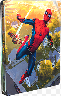 spider-man - homecoming - spider man homecoming/steelbook limite/3d2d/uv