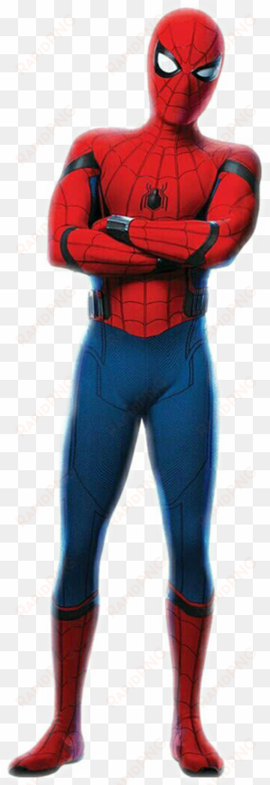 spider-man standing transparent images - spiderman homecoming spiderman png