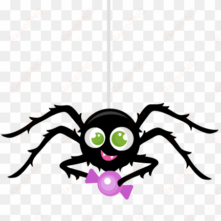 spider png images transparent free download - cute halloween spider clipart