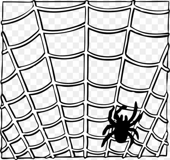 spider web border - spider web clip art
