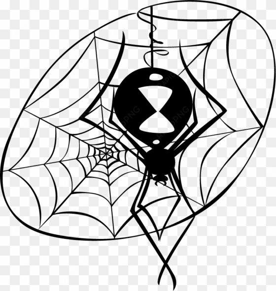 spider web decal by purple-hana on clipart library - spider