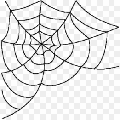 Spider Web Transparent Png Black And White Library - Spider Web Clipart Black And White transparent png image