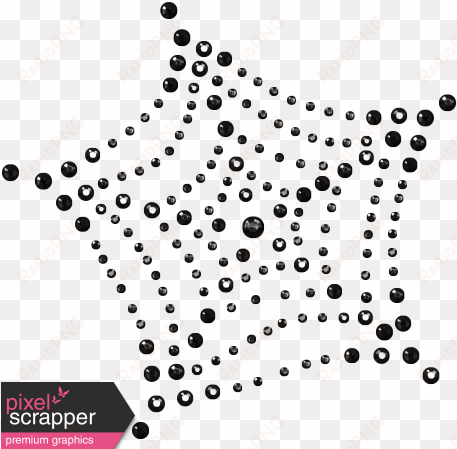 spiderweb gems - circle