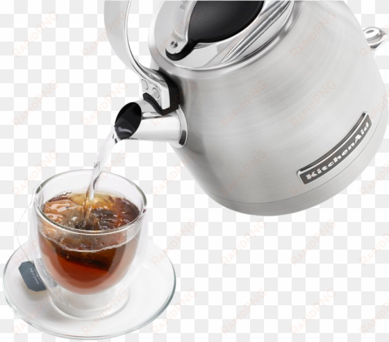 spill free pouring with the kitchenaid kek1222 - tea kettle pouring png