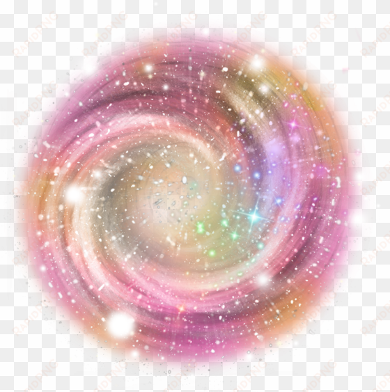 spiral galaxy png - pink stardust png