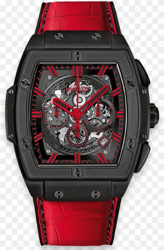 spirit of big bang all black red - hublot spirit of big bang red